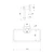 Radii Hand Towel Holder Square Plate 316 Stainless Steel [317944]