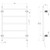 Wiltern Heated Towel Ladder 550mm x 750mm Brushed Nickel [321589]