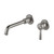 Wiltern SwitchMix Wall Basin or Bath Mixer Set Fit-Off Kit Brushed Carbon [321620]
