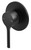 Vivid Slimline Oval SwitchMix Wall Bath or Shower Mixer Fit-Off Kit Matte Black Lead Free [325277]