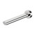 Vivid Slimline Oval Wall Basin Outlet 180mm 6Star Chrome Lead Free [315503]