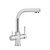 Tripla T3 Series Tri-Flow LED Sink Mixer Tap Chrome 4Star Lead Free [319745]