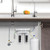 Reverse Osmosis Undersink Water Filter System With Filter Faucet Fluoride Removal Lead Free [319741]