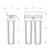 High Flow Whole House Dual Water Filter System 20In 60Lpm Lead Free [319758]