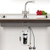 Quick Twist Filter System Using Ultra Z Filtration Technology with Tripla T3 Led Mixer Tap Chrome Lead Free [319761]