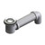 Bath Bend Pop-Down Plug and Waste with 600mm Connector 40mm Matte Black [165250]