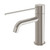 Vivid Slimline Basin Mixer Curved Outlet with Extended Lever Brushed Nickel Lead Free [326123]