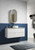 Neva Finger Pull Cabinet 1200 x 460 x 540mm with Palis White Flat Stone Top [301365]