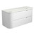 Curva Curve Finger Pull Cabinet 1200 x 460 x 540mm with Snow Flat Stone Top [301069]