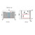 Perla Mark Ii Wall Hung V Groove Matte White Finger Pull Cabinet 750 x 460 x 400mm with Pure Flat Stone Top [301191]