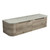 Hamilton Wall Hung Curving Plywood Finger Pull Cabinet 1500 x 460 x 350mm with Pure Flat Stone Top [301415]