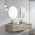 Hamilton Wall Hung with Cato Flat Stone Top [301272]