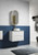 Neva Finger Pull Cabinet 750 x 460 x 540mm with Cato Flat Stone Top [300944]