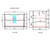 Ainsley Finger Pull Cabinet 900 x 460 x 560mm with Crystal Ceramic Top [300970]