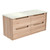 Ainsley Finger Pull Cabinet 1200 x 460 x 560mm with Snow Flat Stone Top [300799]