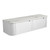 Savio Curve Finger Pull Cabinet 1500 x 460 x 350mm with Pure Flat Stone Top [300841]