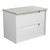 Flauto Finger Pull Cabinet 750 x 460 x 560mm with Snow Flat Stone Top [301040]