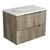 Tuscana Wall Hung Wave Groove Finger Pull Cabinet 750 x 460 x 540mm with Cato Flat Stone Top [301042]