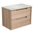 Ainsley Finger Pull Cabinet 750 x 460 x 560mm with Palis White Flat Stone Top [300795]