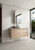 Ainsley Finger Pull Cabinet 1200 x 460 x 560mm with Cato Flat Stone Top [301214]