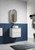 Neva Finger Pull Cabinet 600 x 460 x 540mm with Alpine Flat Stone Top [301234]