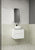 Flauto Finger Pull Cabinet 600 x 460 x 560mm with Alpine Flat Stone Top [301075]