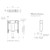 Invisi Series II in-Wall Cistern and Bracket White Pans Dual Flush 4Star [136112]