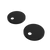 Urbane II Toilet Seat Hinge Caps Matte Black [200813]