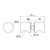 Shower Door Handle Round Matte Black [327265]