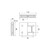 Glass to Glass Shower Door Hinge Matte Black [327277]