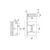 Glass to Wall Shower Door Hinge -Matte Black [327288]