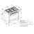 90cm Freestanding Dual Fuel Oven Stainless Steel [327404]