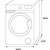 Steam Assisted Front Load Washing Machine 8kg White [327407]