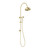 Cromford Twin Shower 210mm Rose Brushed Gold [317900]