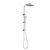 Vivid Slimline Twin Shower 316 Stainless Steel [319817]