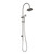 Wiltern Twin Shower Brushed Carbon [321616]