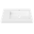 Essential Wall Mount Offset Bowl RH 750mm 1 Tap Hole [326223]