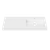 Essential Wall Mount Offset Bowl RH 1200mm 1 Tap Hole [326248]