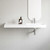 Essential Wall Mount Offset Bowl RH 1200mm 1 Tap Hole [326248]