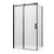 Barossa Slider 900mm Black Return Panel Set [314225]