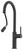 Vilo Gooseneck Pull-Out Sink Mixer Black Granite [328550]