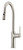 Vilo Gooseneck Pull-Out Spray Mixer Brushed Nickel [328547]
