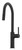 Vilo Gooseneck Pull-Out Spray Mixer Black Granite [328542]