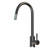 Xplorer Xpressfit Sink Mixer Stainless Steel 3Star Mini Pull-Out Black and Polished [315721]