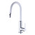 Pearl Sink Mixer with Pull-Out Veggie Spray 6Star White/Chrome Lead Free [321309]