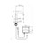 Mecca Hob Basin Sensor Tap (Curved Spout) 6Star Matte Black Lead Free [321374]