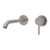 Kaya Wall Bath or Basin Dress Kit Round Plate Brushed Nickel 200mm Outlet Lead Free [321783]