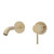 Kaya Wall Bath or Basin Dress Kit Round Plate Urban Brass 160mm Outlet Lead Free [321784]