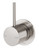 Vivid Slimline Bath or Shower Mixer (Handle Up) Brushed Nickel Lead Free [327242]