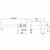Anise Wall Plate Mixer with 250mm Spout Matte Black Lead Free [327263]
